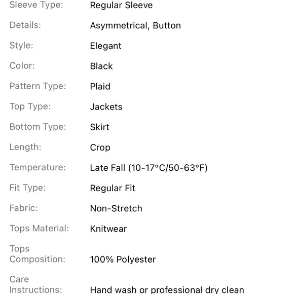 Women’s black tweed suit - Picture 2 of 6